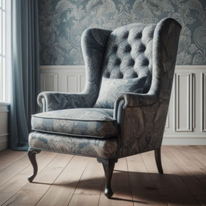 Upholstery project completed by Creature Comforts Upholstery