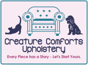 Creature Comforts Upholstery header logo