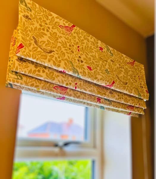 Bespoke curtains and blinds by Creature Comforts Upholstery