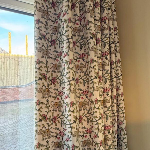 Bespoke curtains and blinds by Creature Comforts Upholstery