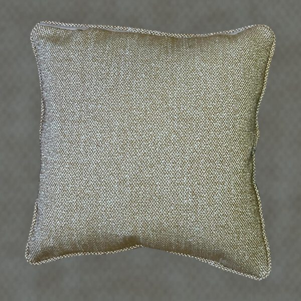 Bespoke patterned cushion made by Creature Comforts Upholstery