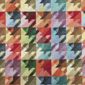 Designer upholstery fabric sample from Creature Comforts Upholstery