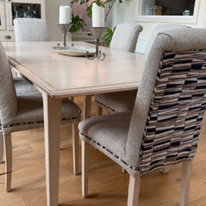 Custom cushion project by Creature Comforts Upholstery