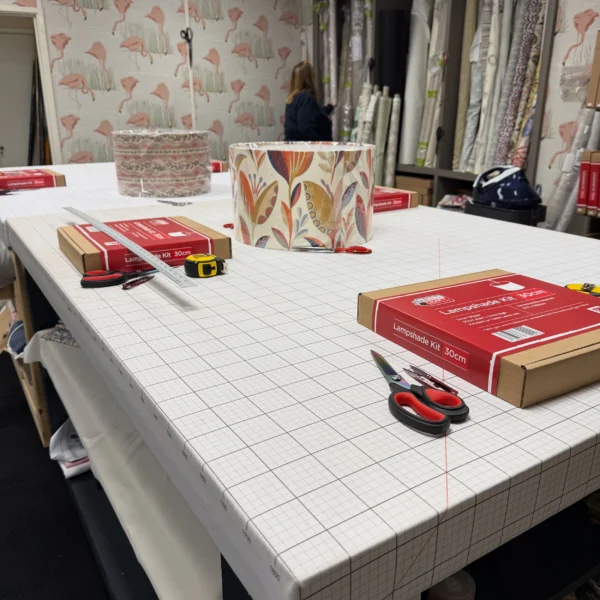 Workshop group learning upholstery skills with Creature Comforts Upholstery