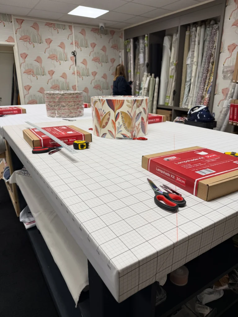 Workshop group learning upholstery skills with Creature Comforts Upholstery